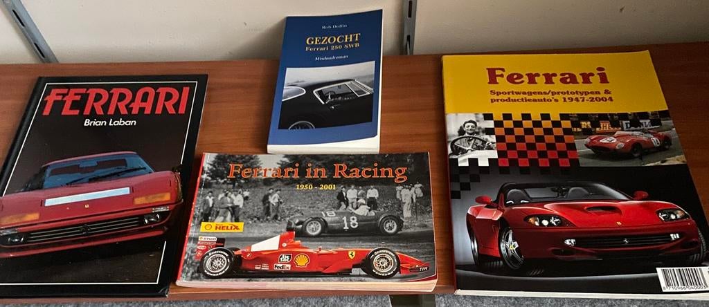 4 Ferrari boeken, Ophalen of Verzenden, Zo goed als nieuw, Ferrari