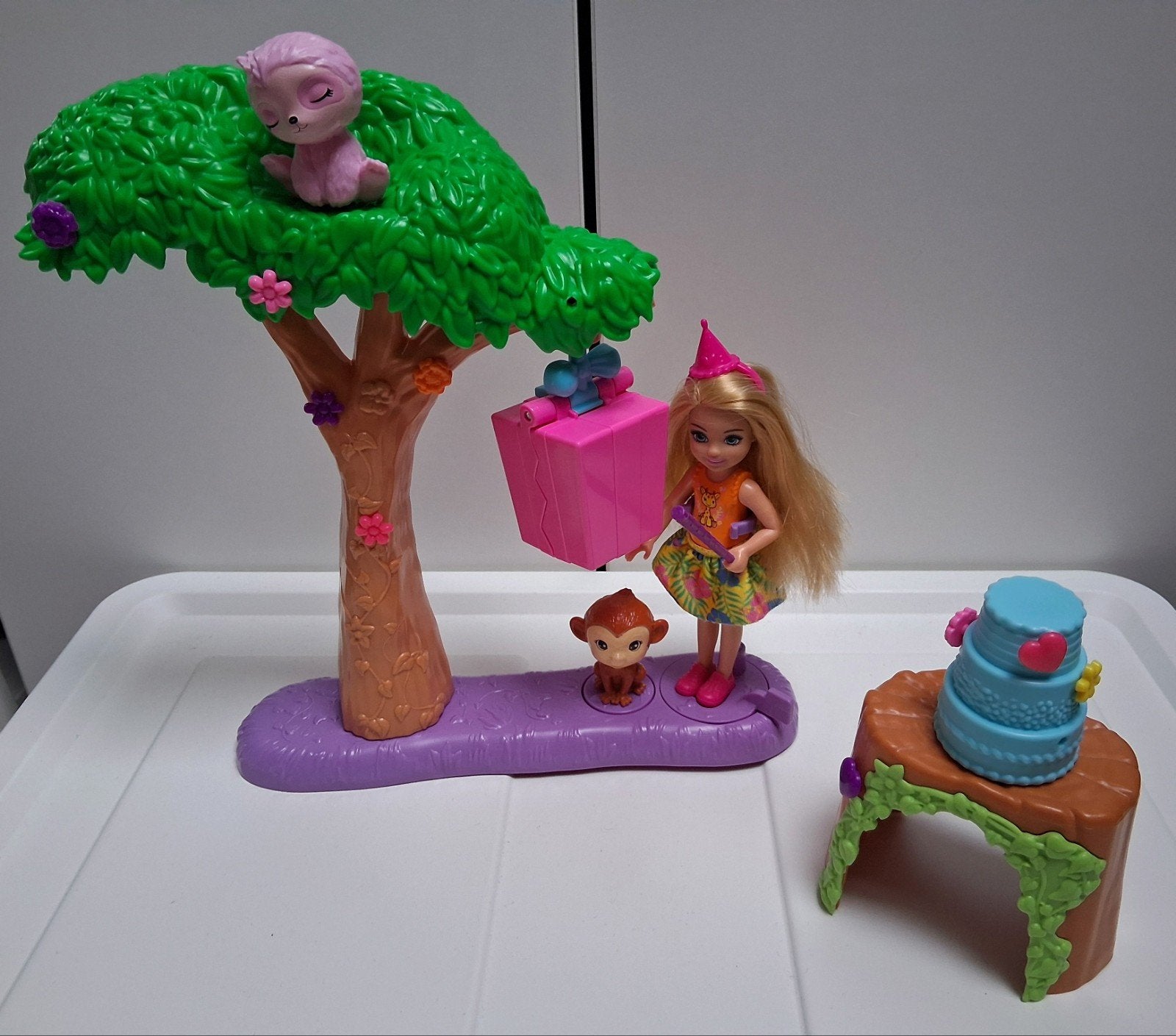 Superleuk! Barbie Chelsea feestje, Ophalen of Verzenden, Zo goed als nieuw, Barbie