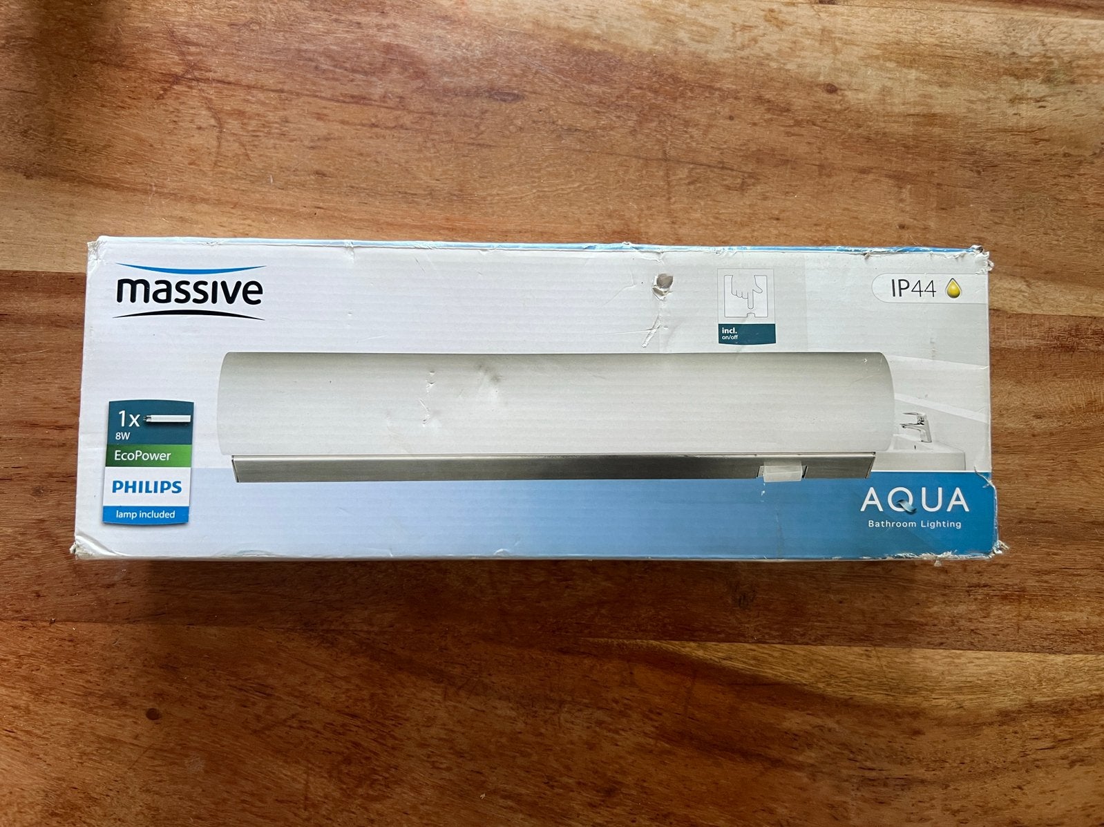 Philips Massive Aqua Seaboard badkamer wandlamp 34093/11/10, Ophalen of Verzenden, Nieuw, Wandlamp, Philips