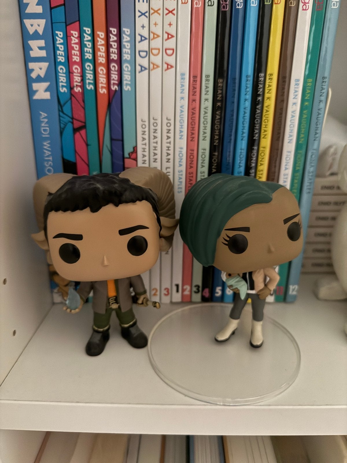 Saga Alana en Marco funko pops, Verzamelen, Poppen, Ophalen of Verzenden, Zo goed als nieuw, Pop