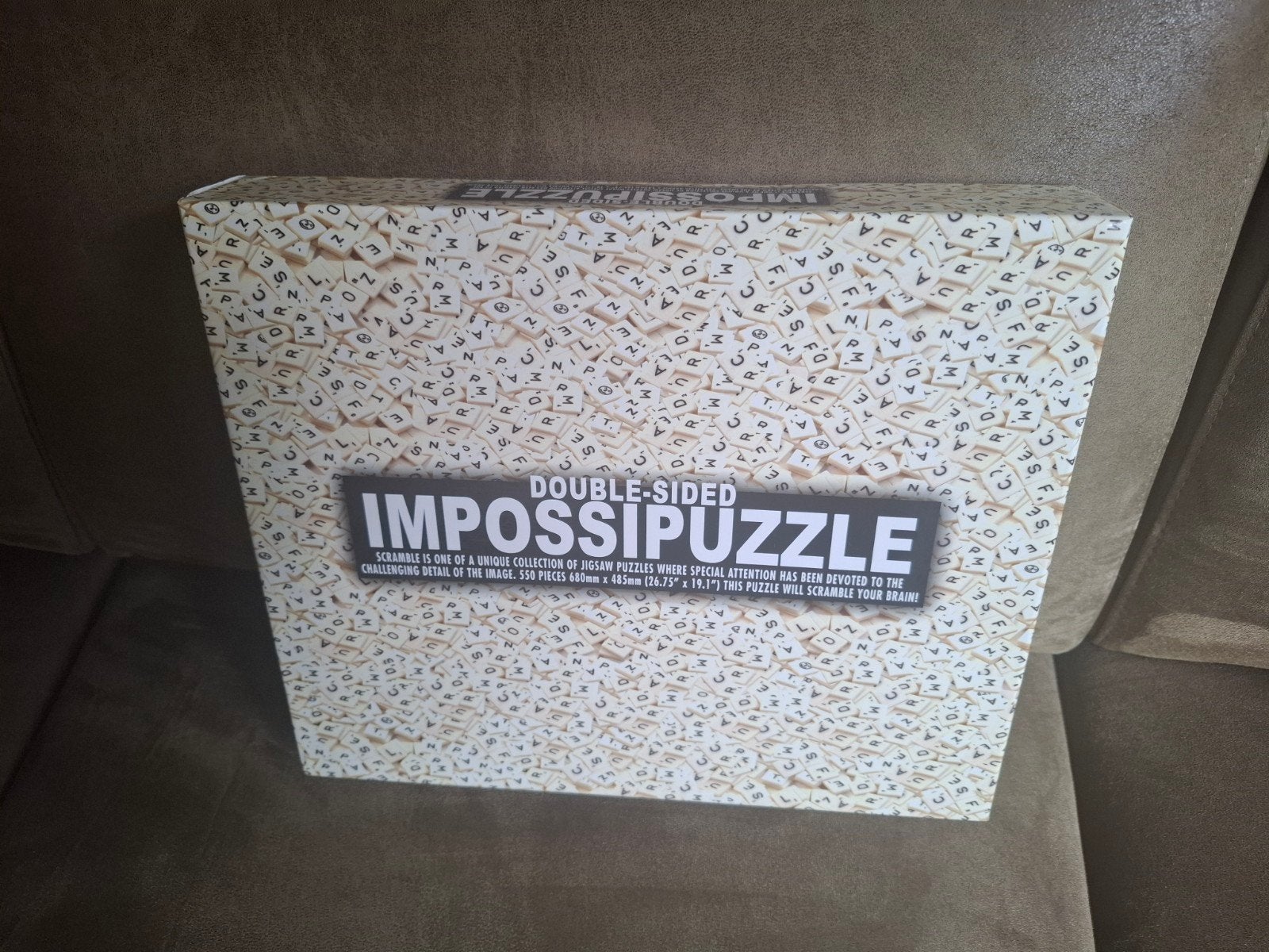 Legpuzzel met dubbelzijdige print, Ophalen, Zo goed als nieuw, Minder dan 50 watt