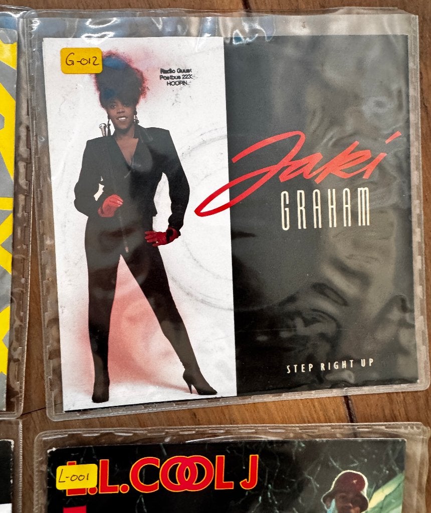Top 4000 2000 Vinyl 80-ties platen singles Jaki Graham, 7 inch, Ophalen of Verzenden, Zo goed als nieuw, Pop