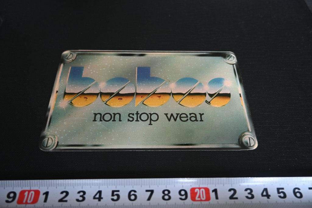 sticker BOBOS non stop wear, Ophalen of Verzenden, Zo goed als nieuw
