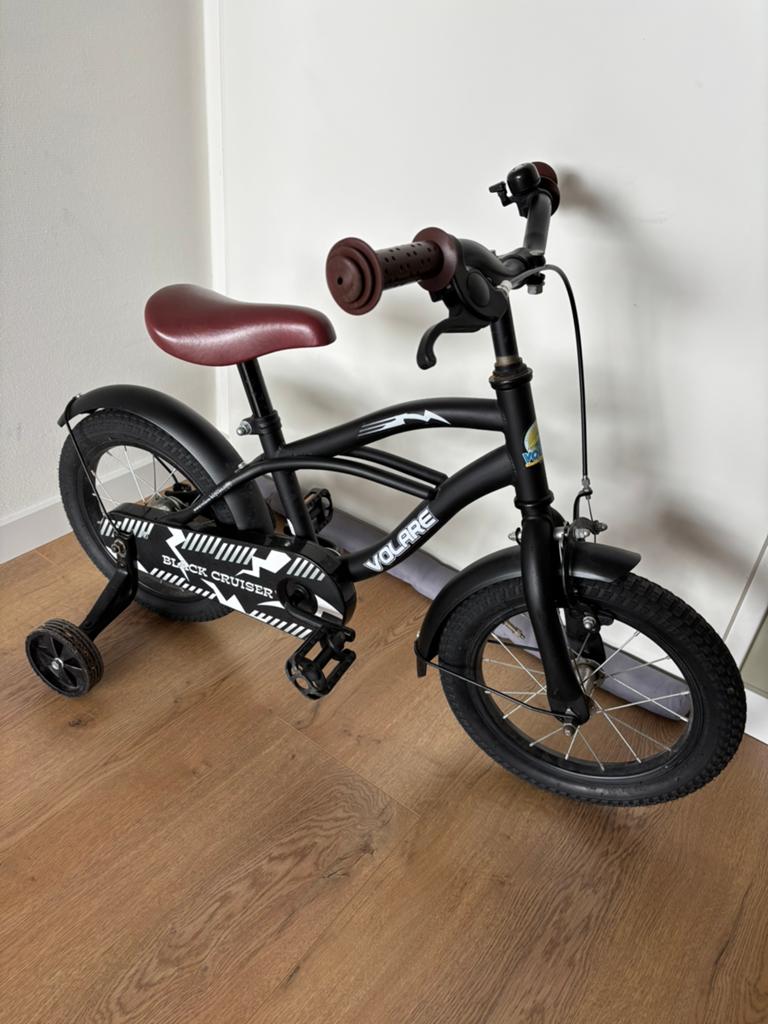 14.Inch Kinderfiets met Zijwieltjes in nieuwstaat, Ophalen of Verzenden, Minder dan 16 inch, Zijwieltjes