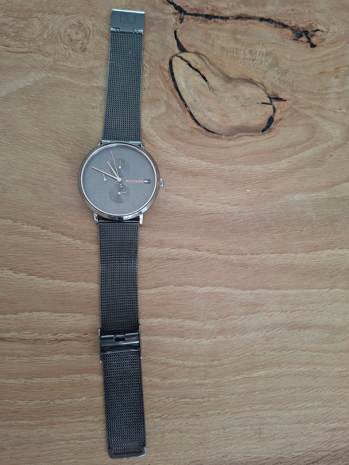 Tommy Hilfiger Herenhorloge - Stijlvol en Tijdloos, Overige merken, Staal, Staal, Polshorloge