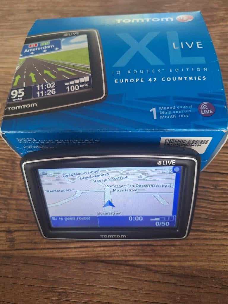 TomTom XL LIVE IQ Routes Edition Europa 42 Landen, Ophalen of Verzenden, Gebruikt
