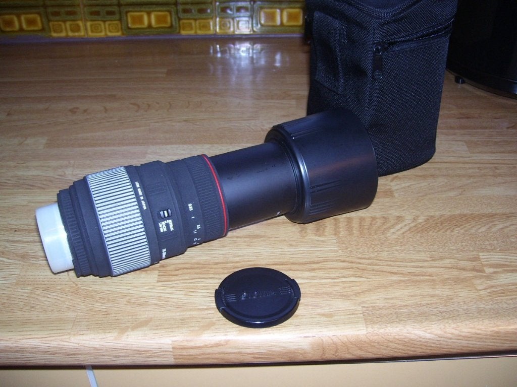 TELELENS, Sigma, Zo goed als nieuw, Beschermhoes/tas, Telelens