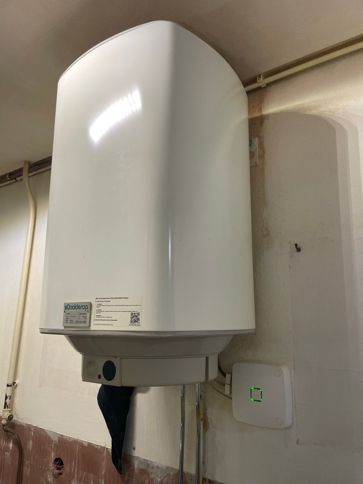 Daalderop 80 liter boiler, Doe-het-zelf en Verbouw, Verwarming en Radiatoren, Ophalen, Gebruikt, Overige typen, Minder dan 60 cm