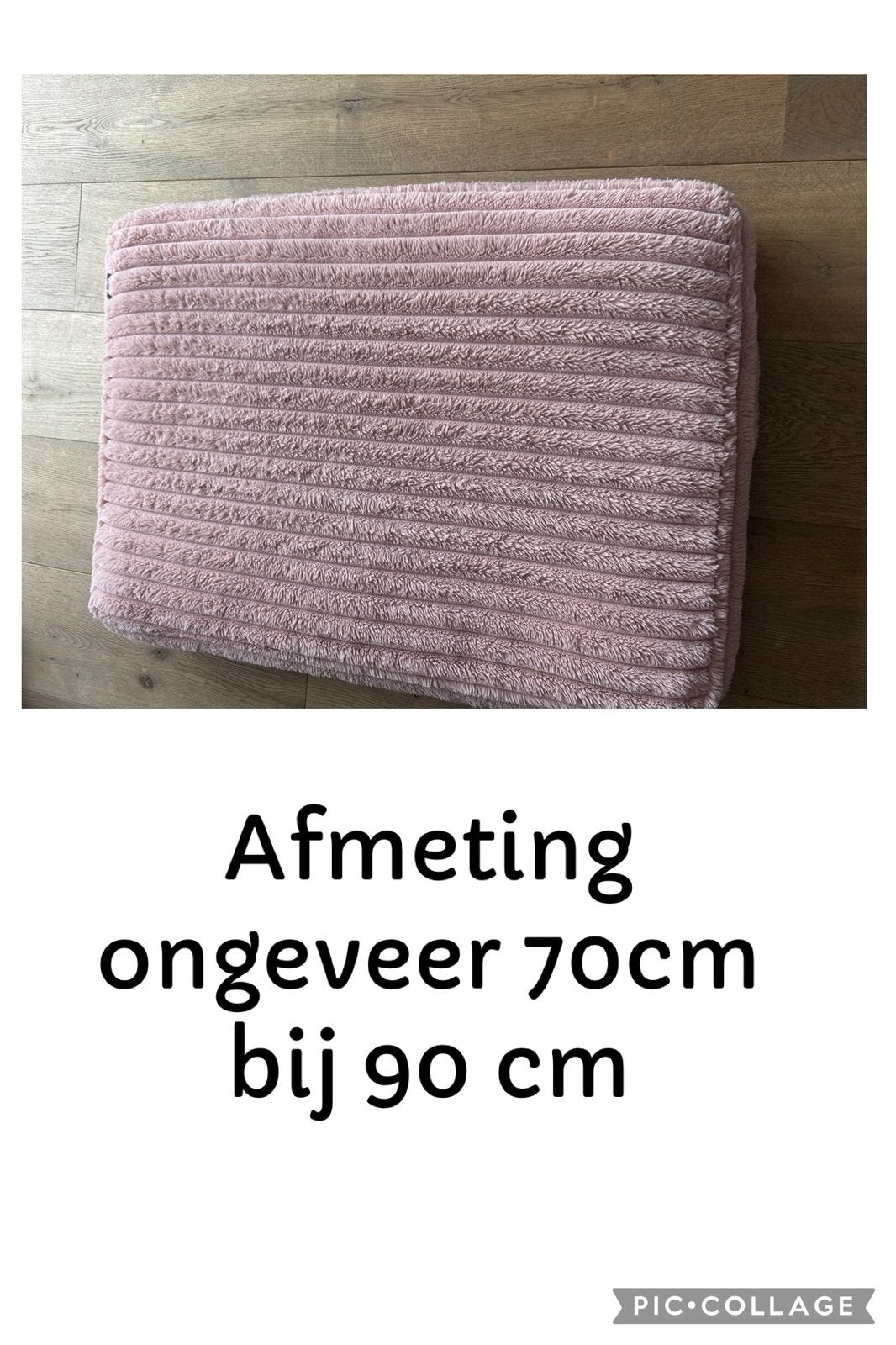 Mooi hondenkussen roze 4 weken gebruikt, Ophalen, Zo goed als nieuw