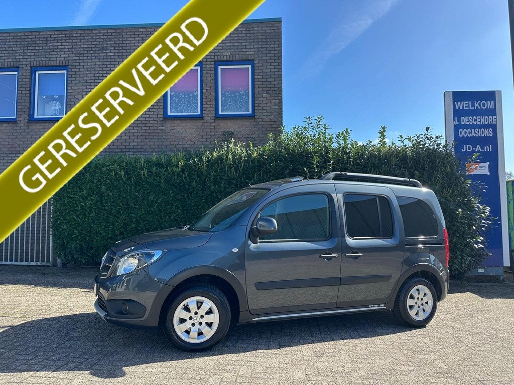 Mercedes-Benz Citan 112 Ambiente Combi Climate C, Cruise C,, Auto's, Stof, Gebruikt, Zwart, 4 cilinders