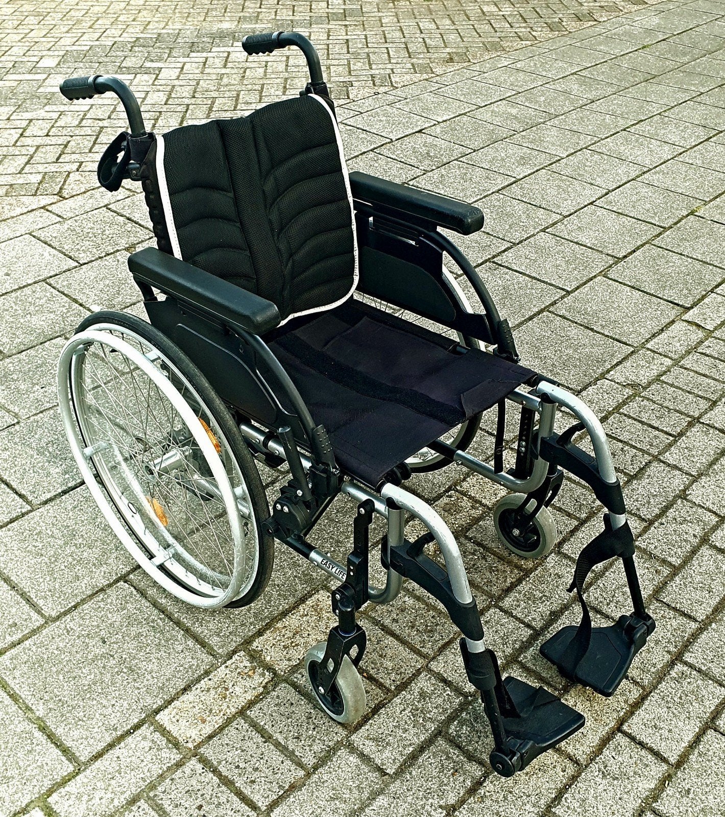 Compacte rolstoel inklapbaar merk Easylife, Diversen, Easylife, Zo goed als nieuw, Duwrolstoel, Easylife