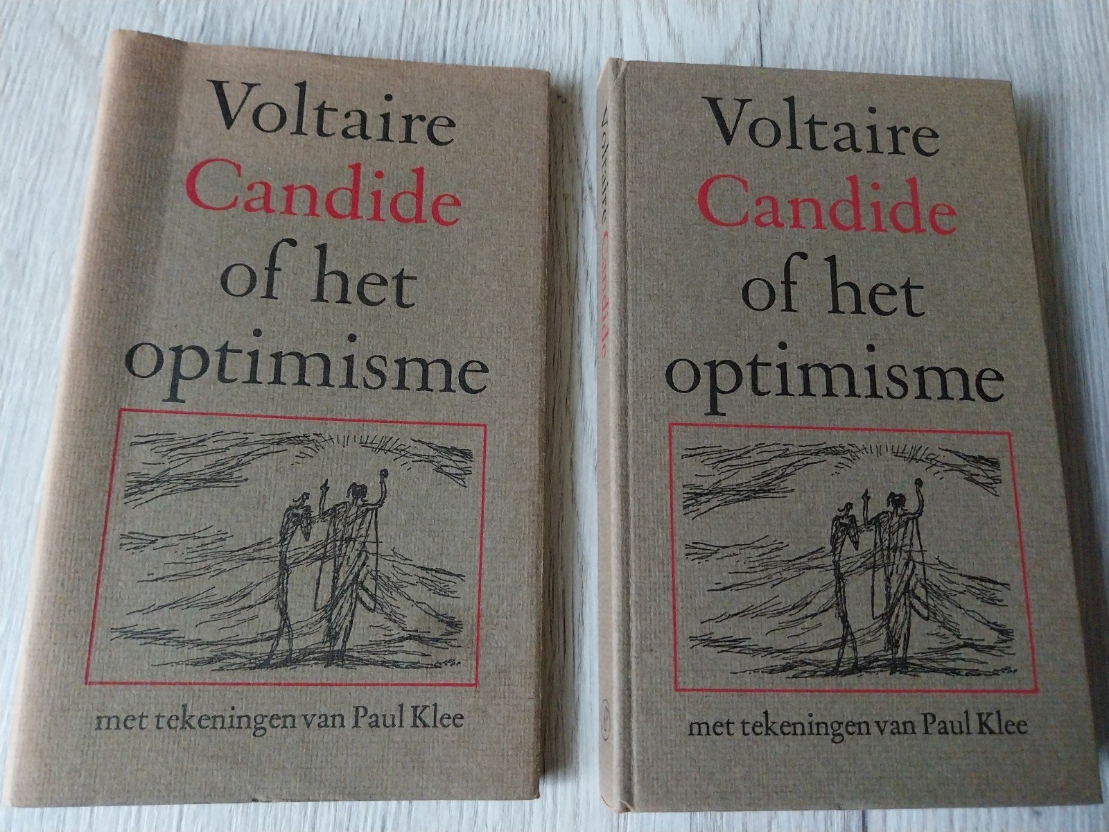 Voltaire - Candide of het optimisme (tekeningen Paul Klee), Gelezen, Europa overig, Voltaire, Ophalen of Verzenden