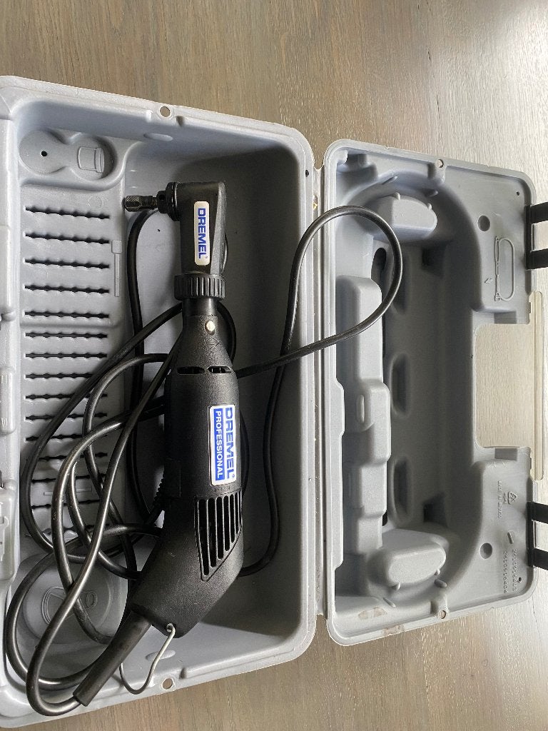 Gebruikte Dremel professional type 398 + accessoires 698, Ophalen of Verzenden, Gebruikt