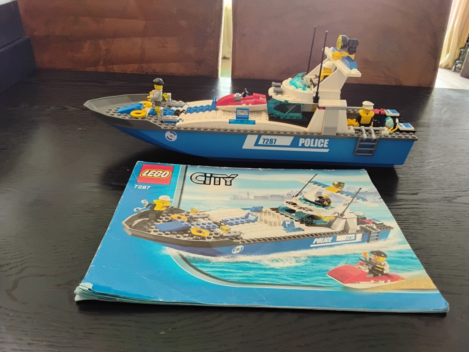 Lego City, 7287, Police Boat, 2011, Compleet, Lego, Ophalen of Verzenden, Complete set