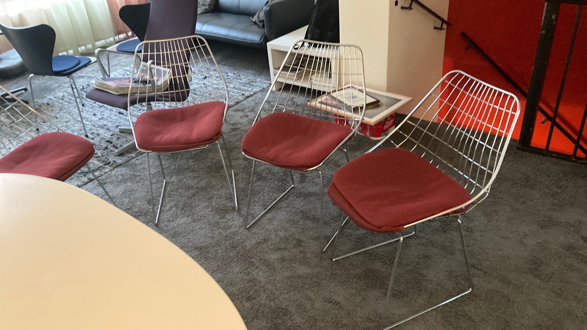 4 design stoelen ontwerp “sm05” Cees Braakman voor Pastoe, Ophalen, Gebruikt, Modernistisch, design, Metaal
