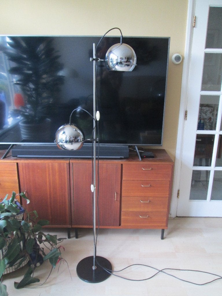 Vintage / GEPO Vloerlamp 60er jaren / Retro / Space Age, Huis en Inrichting, Lampen | Vloerlampen, Ophalen, Gebruikt, Vintage