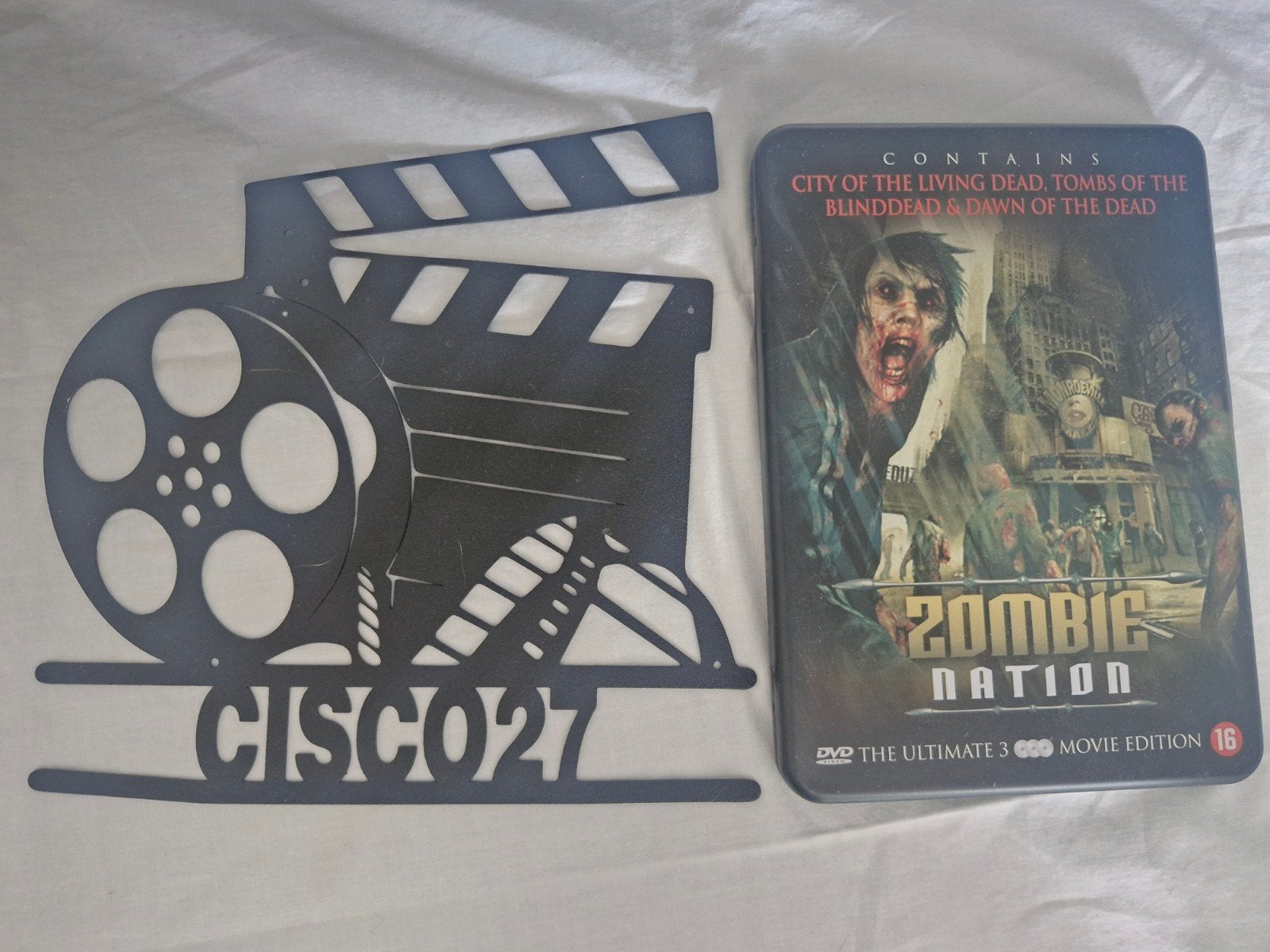Zombie Nation The Ultimate 3 Movie Edition, Cd's en Dvd's, Vampiers of Zombies, Vanaf 16 jaar, Nederlands, Ophalen of Verzenden