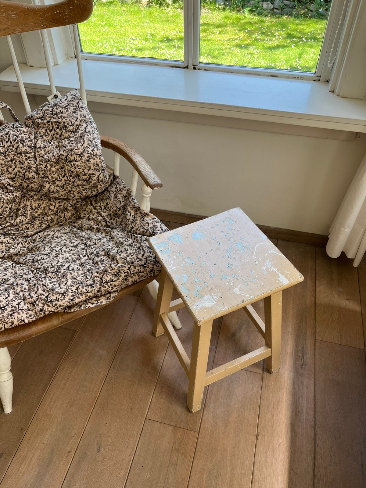 Brocante Houten Krukje, Antiek en Kunst, Curiosa en Brocante, Ophalen