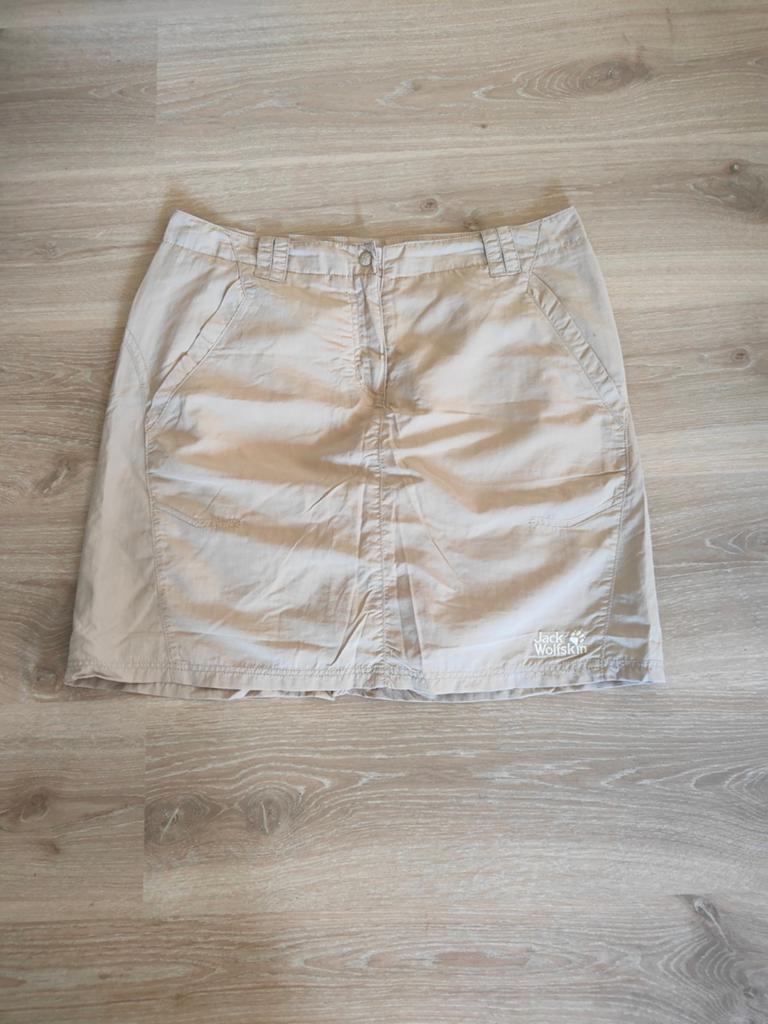 Nieuwe Jack Wolfskin culottes, Verzenden, Beige, Maat 46/48 (XL) of groter, Nieuw