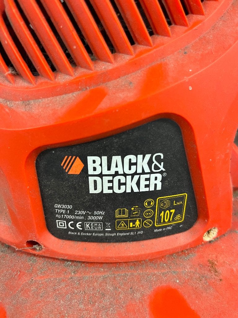 Bladblazer Black en Decker, Ophalen, Gebruikt, Handgedragen, Black & Decker