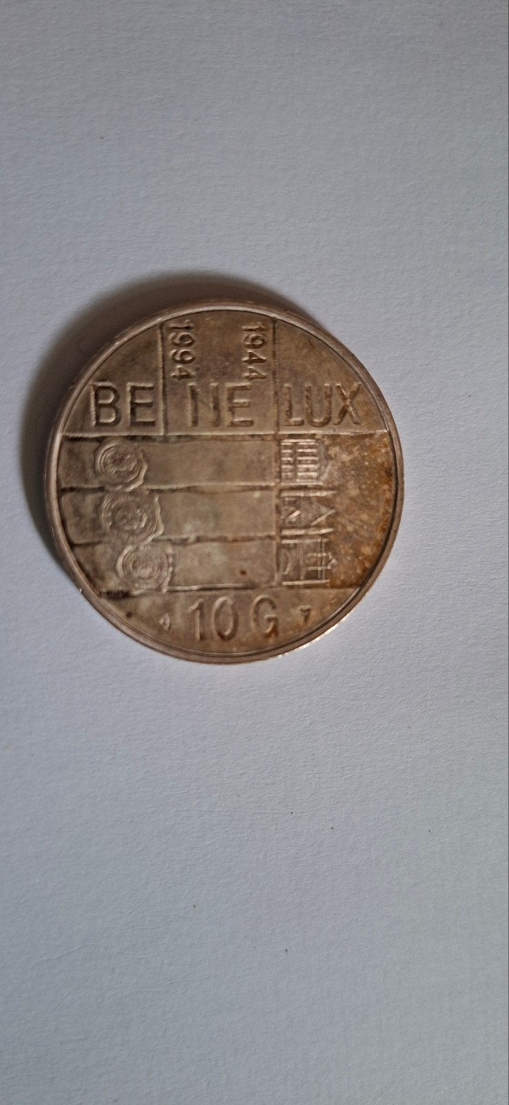 Be Ne Lux, 10 G, Postzegels en Munten, Munten | Europa | Euromunten, Ophalen of Verzenden, Losse munt