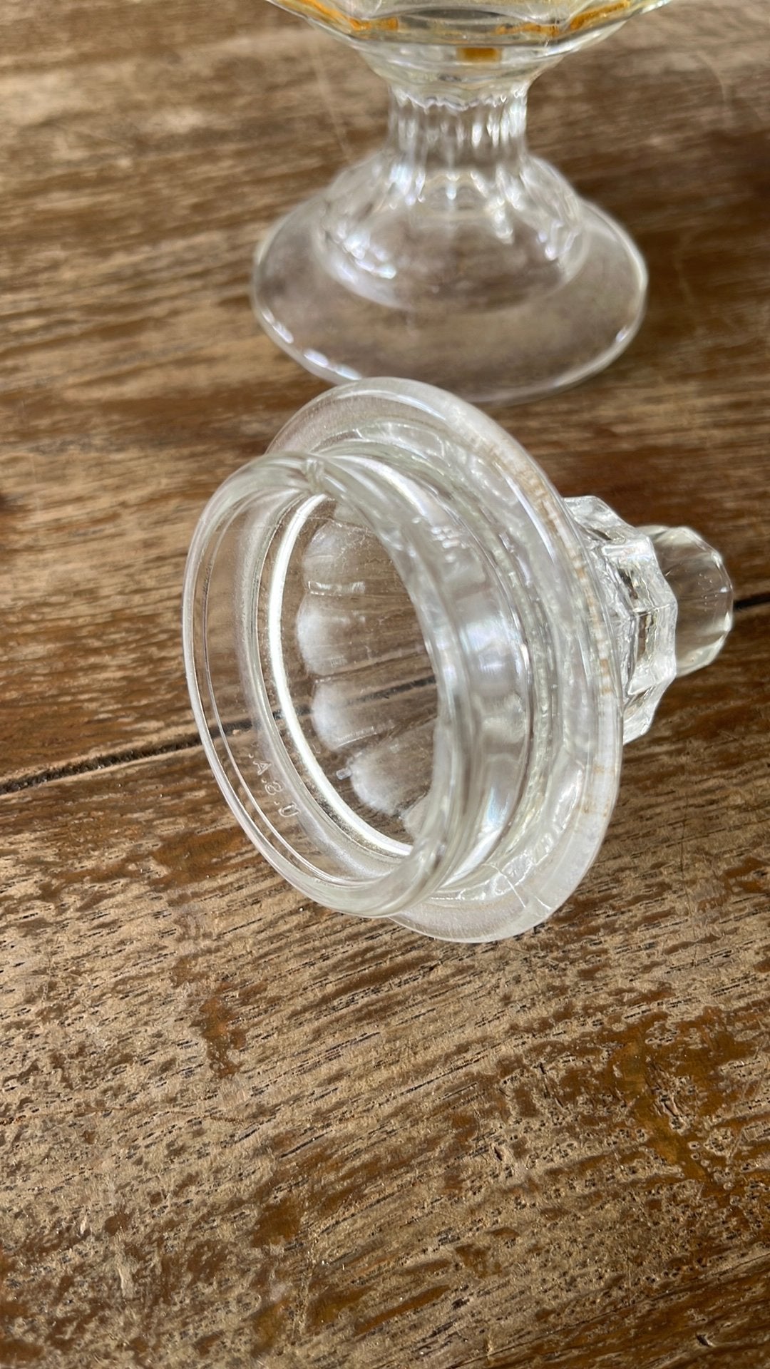 Antieke Hazel-Atlas glazen voorraadpot USA jaren 30, Antiek en Kunst, Antiek | Glas en Kristal, Ophalen