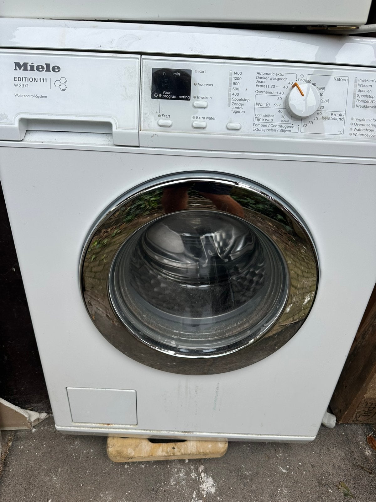 Miele wasautomaat W 3371 Edition 111, Witgoed en Apparatuur, Gebruikt, Ophalen of Verzenden, Voorlader, 1200 tot 1600 toeren