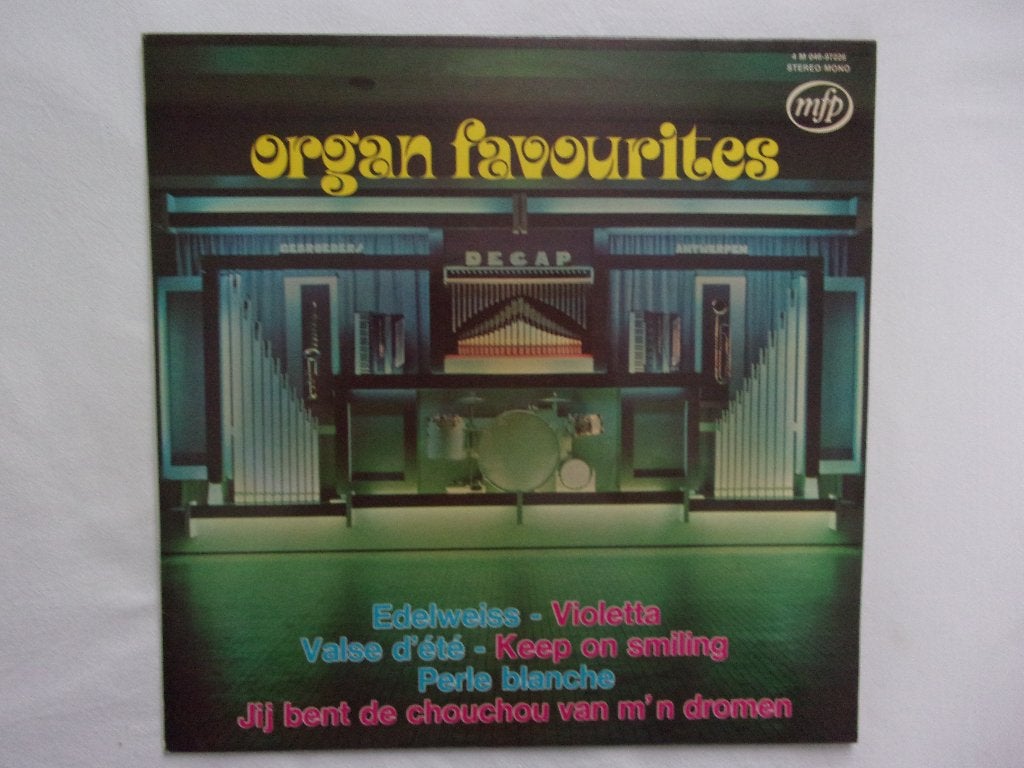 Organ favourites LP, LP, Gebruikt, Overige typen, Ophalen of Verzenden