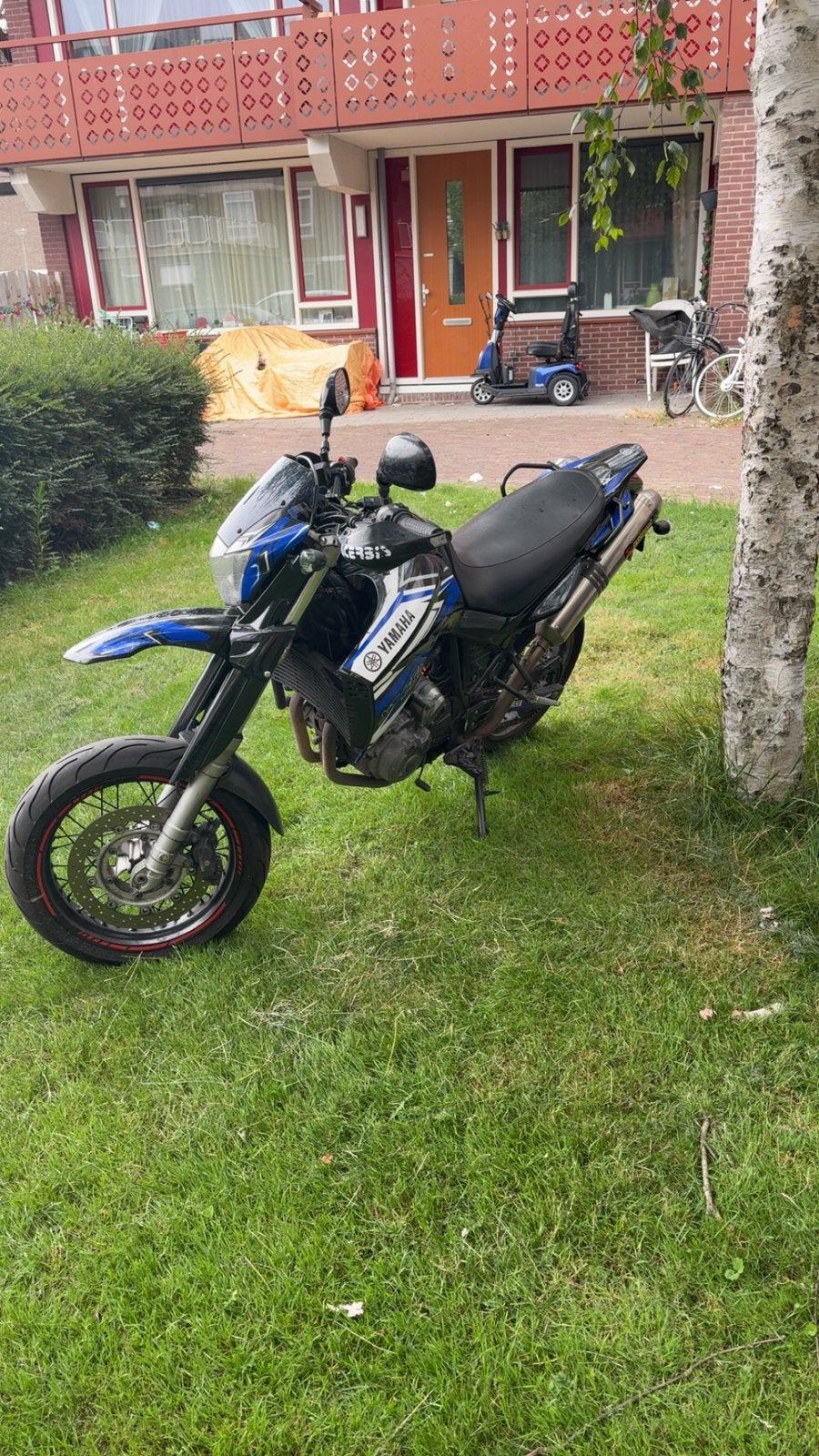 Yamaha xt660x, Ophalen