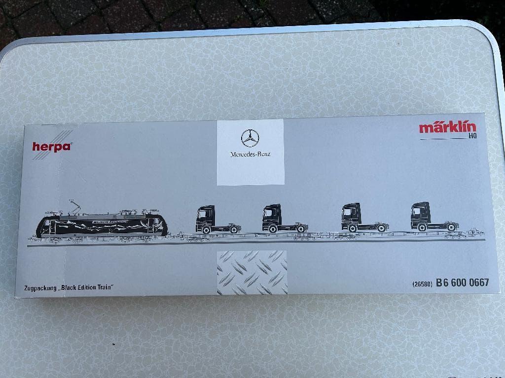 Marklin H0 26580 Mercedes Black Edition Train van de DB, Wisselstroom, Treinset, Ophalen of Verzenden, Zo goed als nieuw