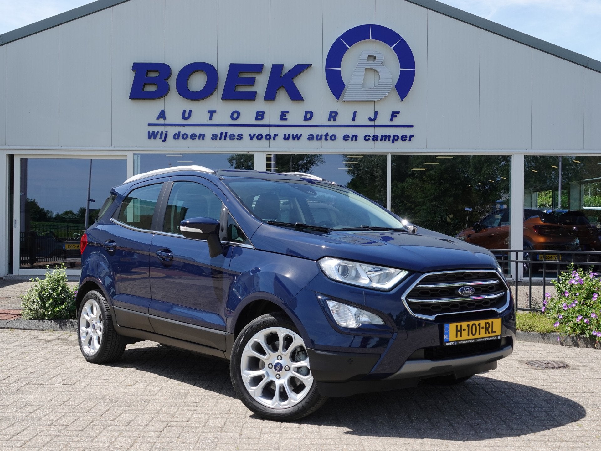 Ford EcoSport 1.0 EcoBoost 125PK Titanium TREKHAAK | LMV | C, Auto's, Ford, Voorwielaandrijving, Gebruikt, Euro 6, Ecosport