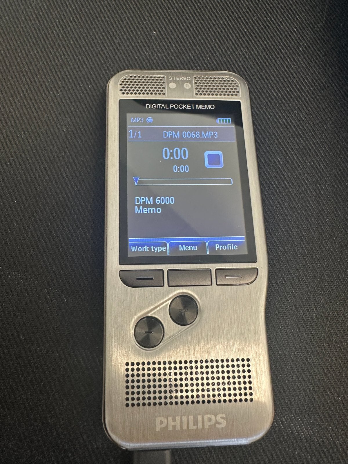 Philips DPM6000 voicerecorder pocketmemo spraakrecorder, Ophalen, Gebruikt, Audio