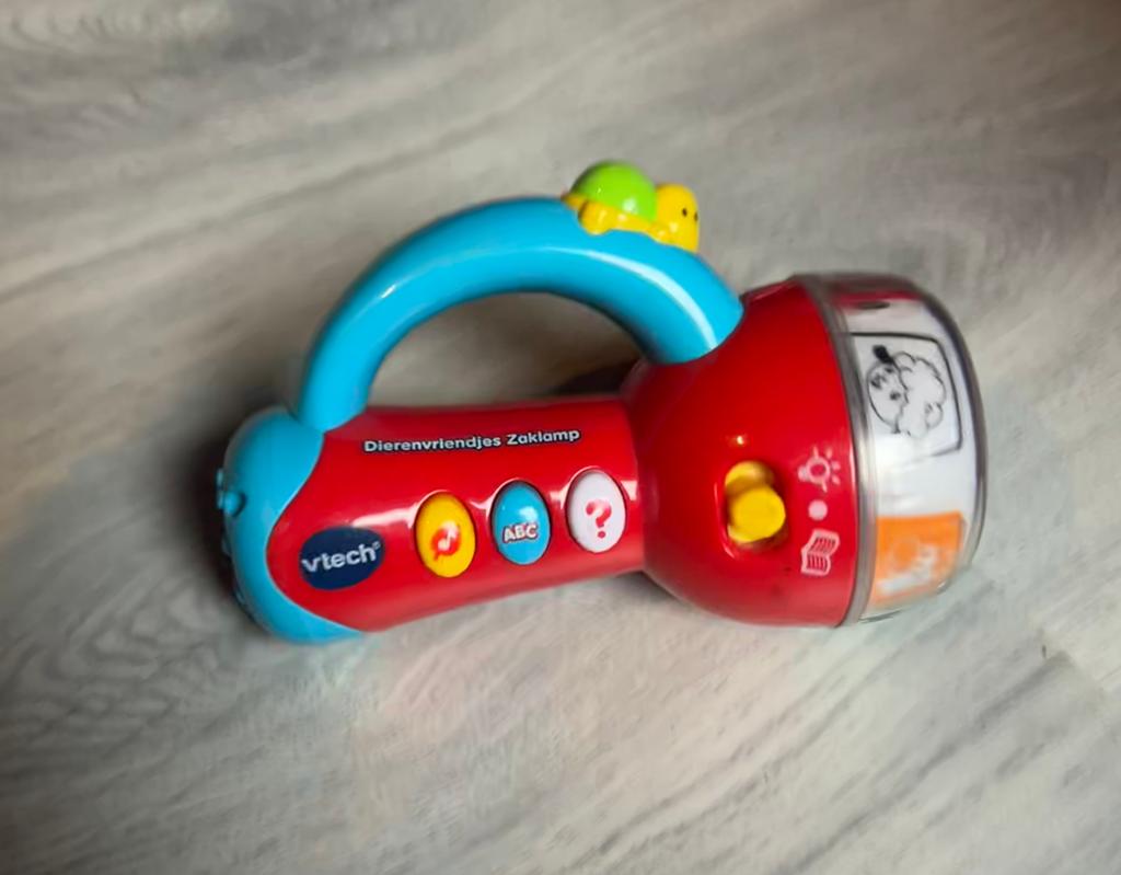 Speelgoed zaklamp, Kinderen en Baby's, Speelgoed | Vtech, Ophalen, Zo goed als nieuw, 6 maanden tot 2 jaar