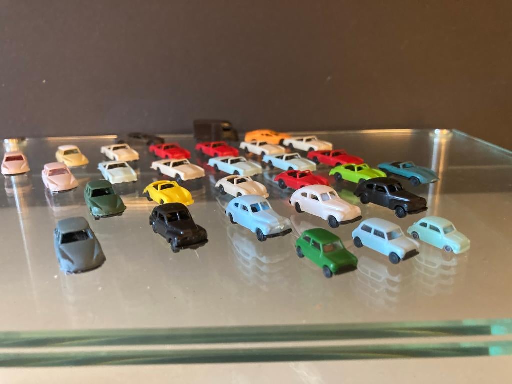 Euro-model auto modellen, 25 stuks  mag ook bieden op minder, Hobby en Vrije tijd, Overige merken, Gelijkstroom, Overige typen