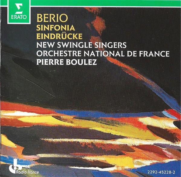 Berio sinfonia eindrucke, Verzenden, Zo goed als nieuw, Orkest of Ballet