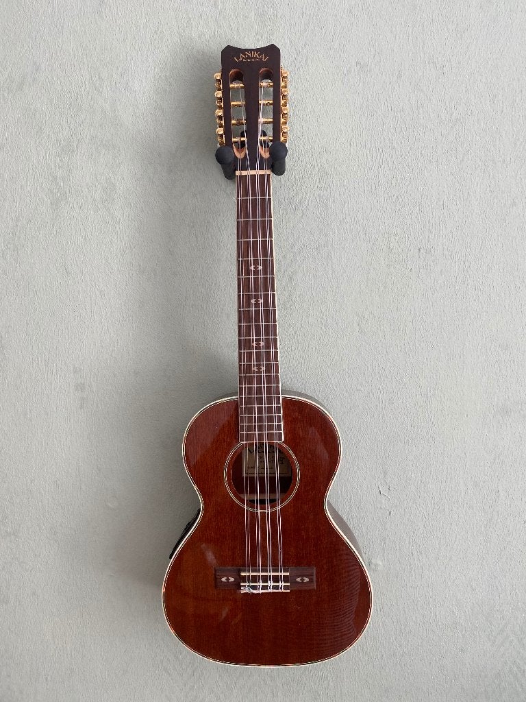 Lanikai Ukulele Hawaii LU-8E, 8-snarig,incl.ingebouwd pickup, Muziek en Instrumenten, Ophalen of Verzenden, Zo goed als nieuw