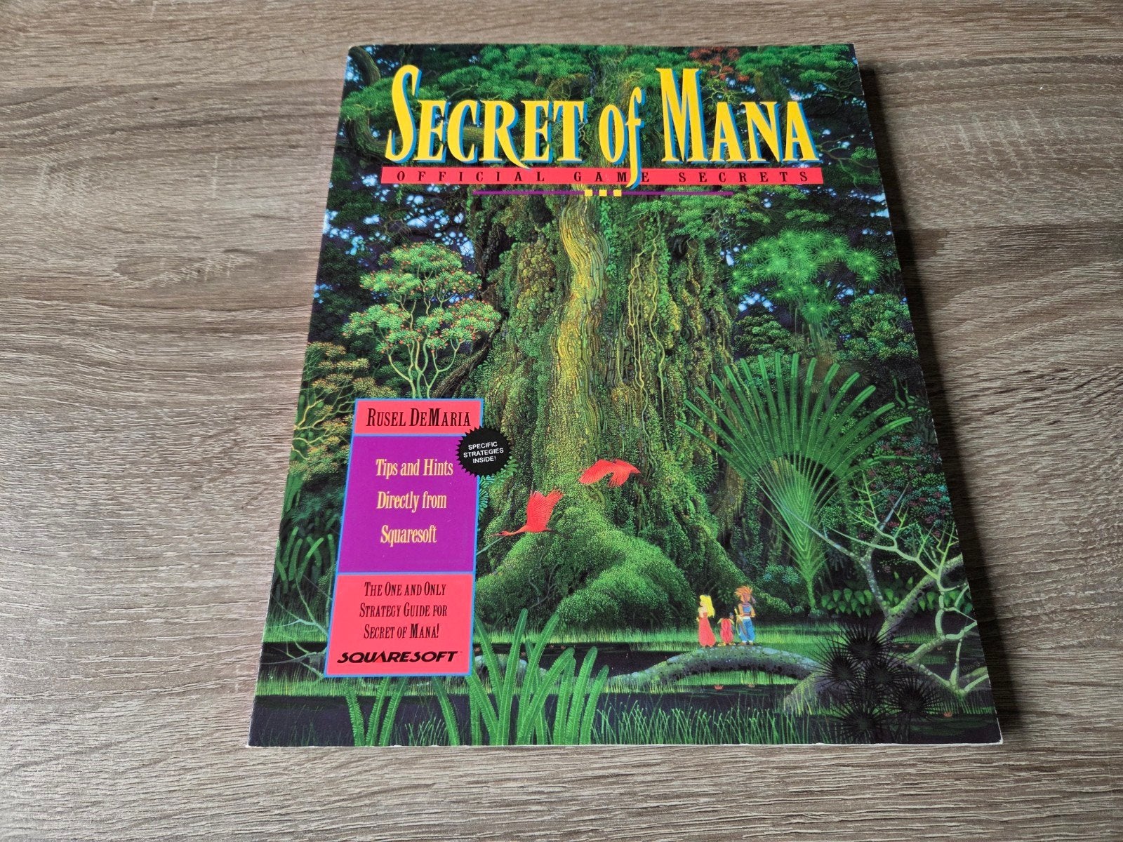 Secret of Mana Official Strategy Guide SNES nieuwstaat, 1 speler, Ophalen of Verzenden, Zo goed als nieuw, Role Playing Game (Rpg)
