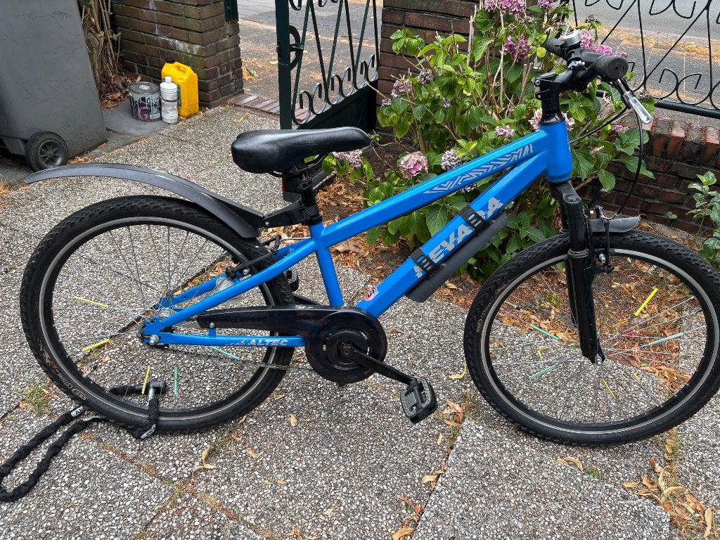 Kinderfiets Altec Nevada 24 inch, Fietsen en Brommers, Fietsen | Kinderfietsjes, Ophalen, Altec, Gebruikt, Terugtraprem