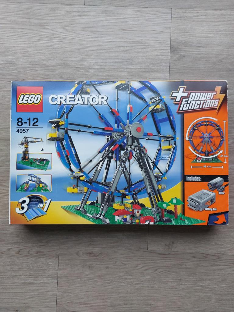 LEGO Creator Reuzenrad 4957 nieuw in doos, Compleet, Lego, Ophalen of Verzenden, Zo goed als nieuw