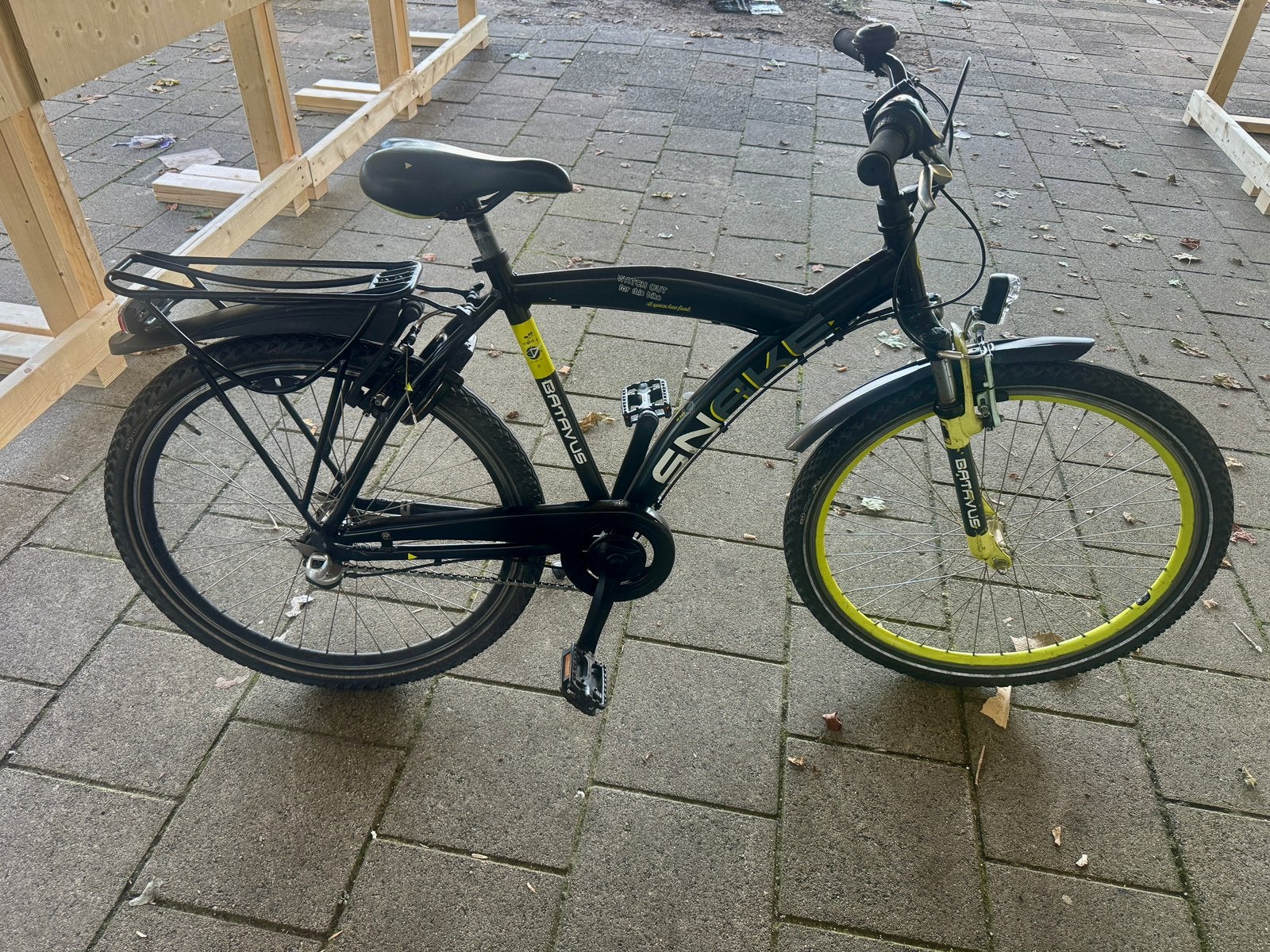Batavus snake 26 inch, Ophalen, Gebruikt, 26 inch of meer, Versnellingen
