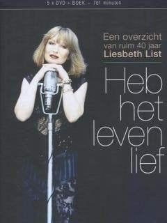 5DVD/Boek Liesbeth List – Heb het Leven Lief (NIEUW, SEALED), Alle leeftijden, Ophalen of Verzenden, Zo goed als nieuw