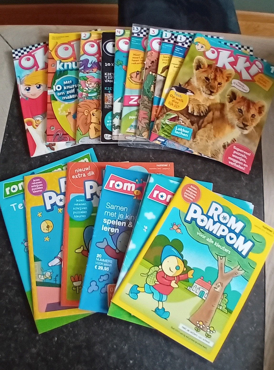 Rom Pom Pom en Okki tijdschriften, Ophalen of Verzenden, Damesbladen
