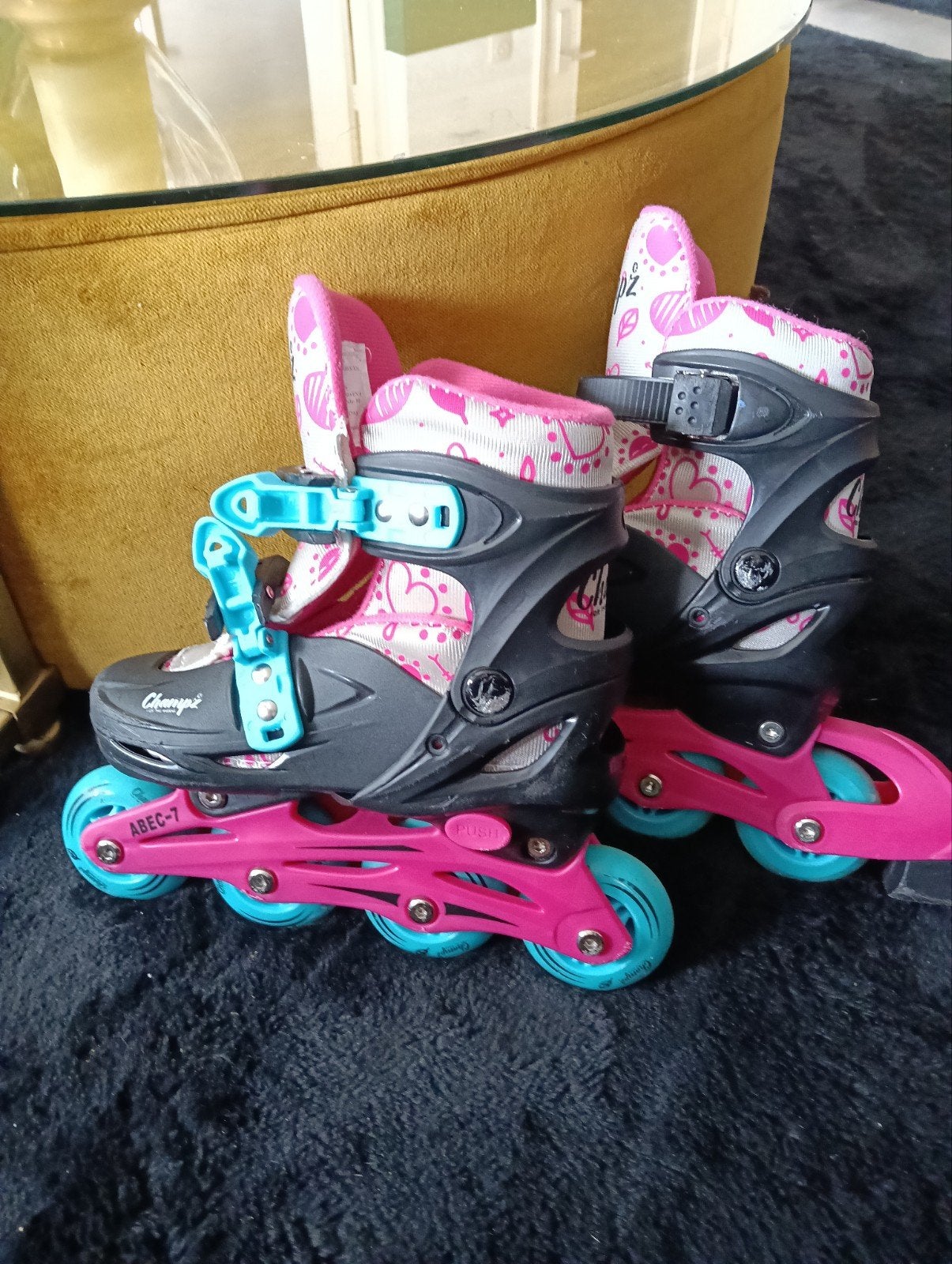 inline skates, Verstelbaar, Kinderen, Ophalen of Verzenden, Zo goed als nieuw