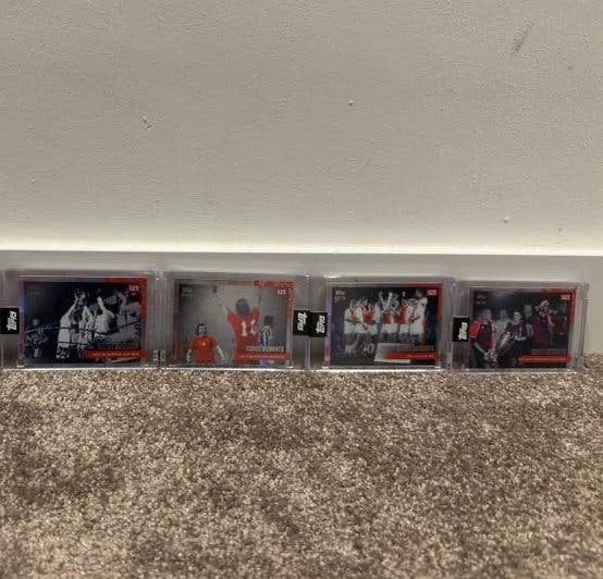 Iconic Moments Ajax 125 jaar CL/Uefa Cup winst Topps /10, Verzamelen, Ophalen of Verzenden, Zo goed als nieuw, Ajax