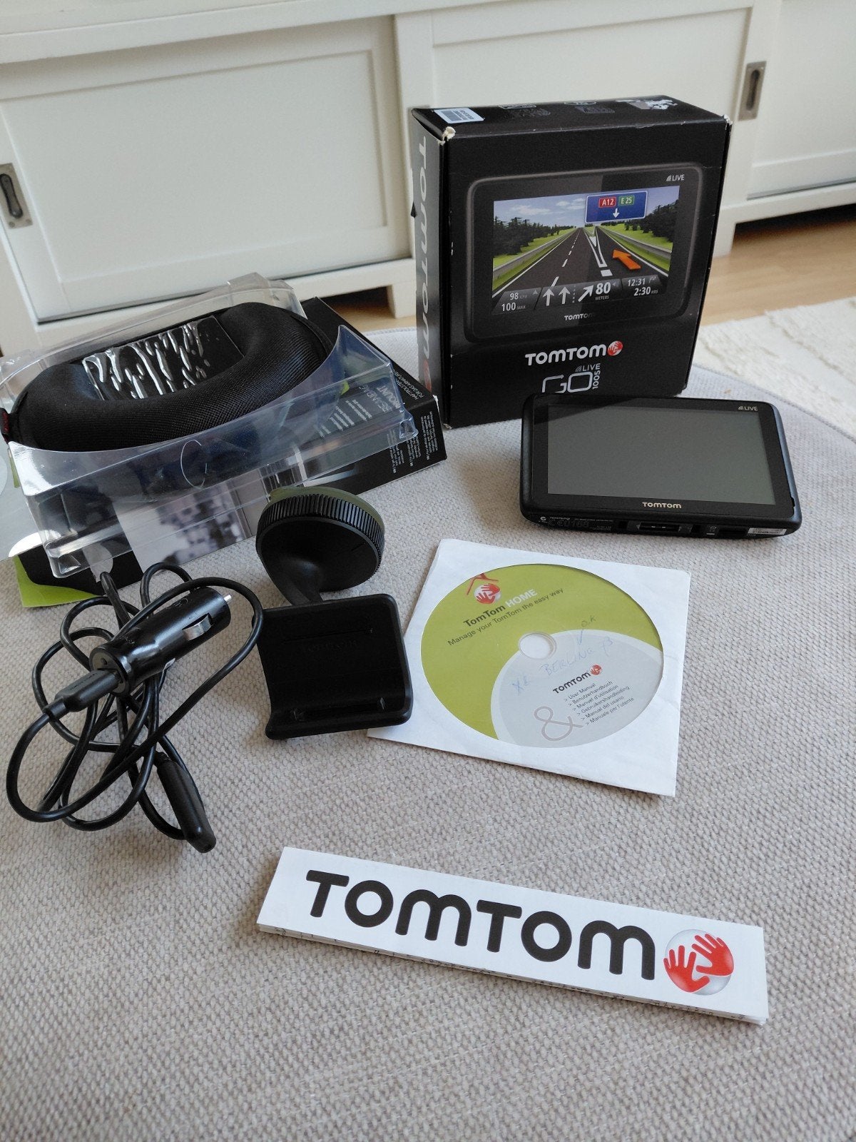 TomTom GO 1005 LIVE navigatiesysteem, Auto diversen, Autonavigatie, Ophalen, Gebruikt