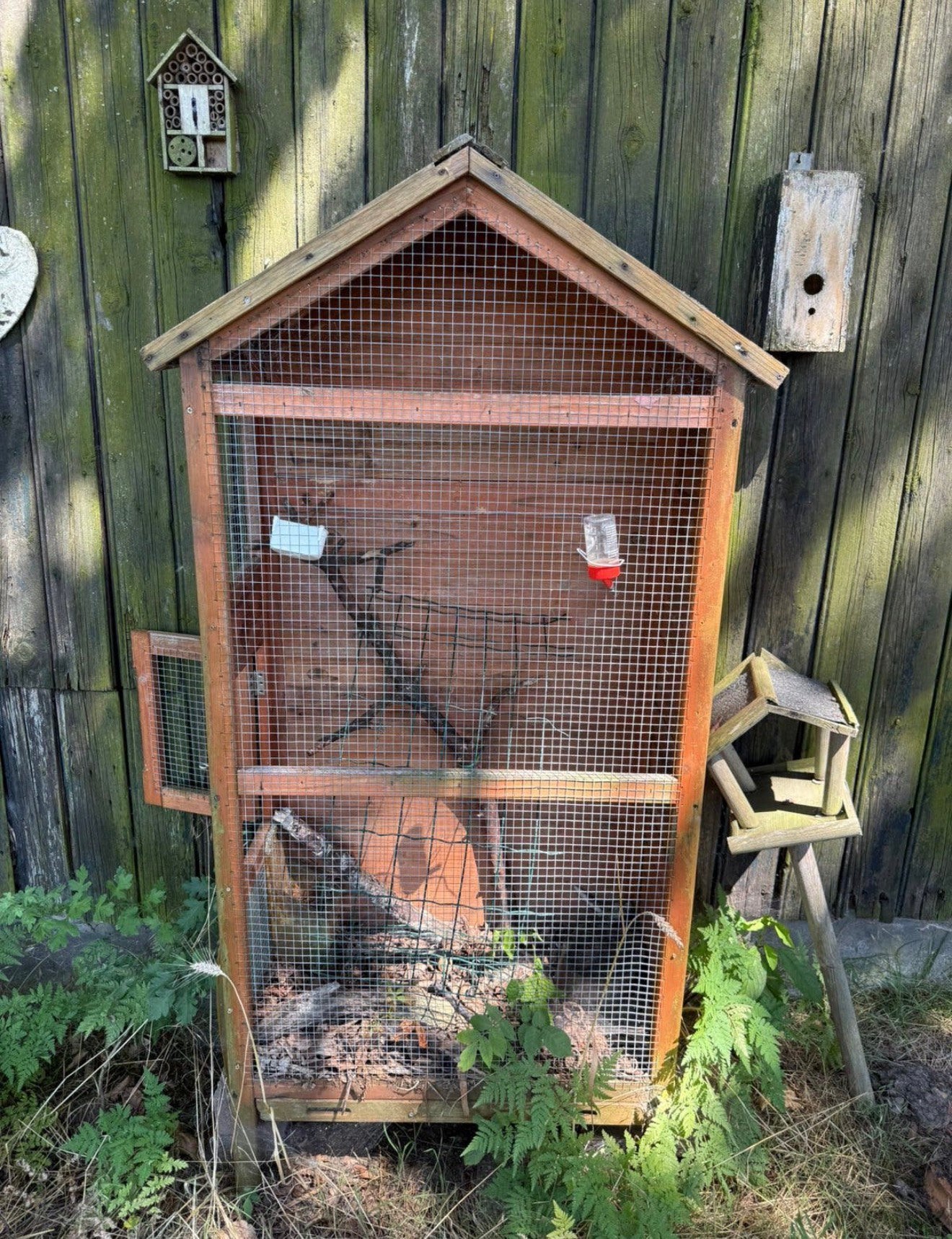 Vogelhok vollere kooi, Ophalen, Zo goed als nieuw, Hout, Vogelkooi