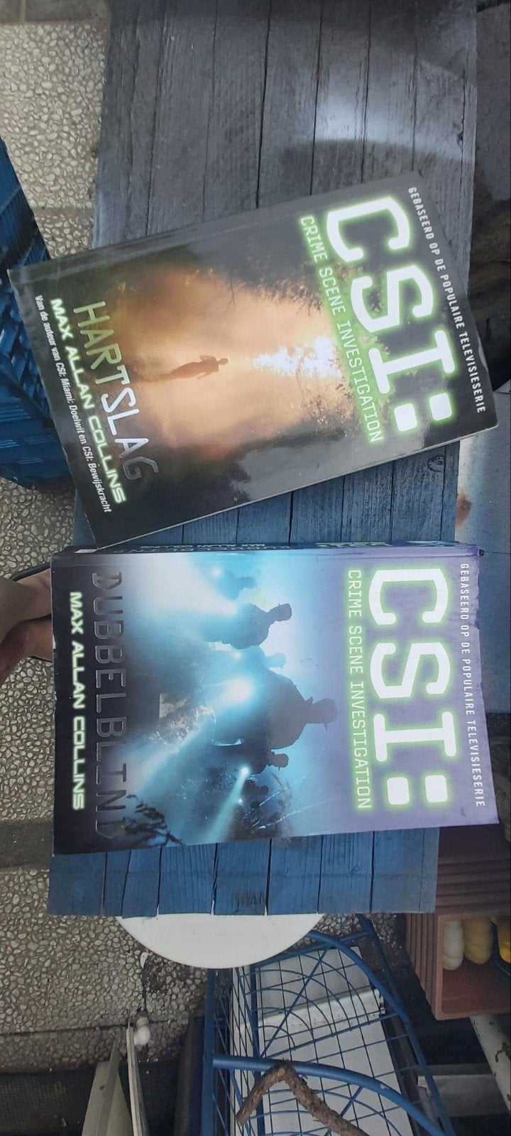 Crime scene investigation CSI 2 boeken.Per stuk €8 /2 €15, Boeken, Ophalen, Nieuw, Max Allan Collins