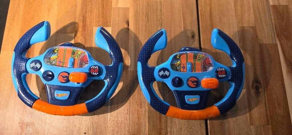 stuurwiel speelgoed 2x, Ophalen, Gebruikt