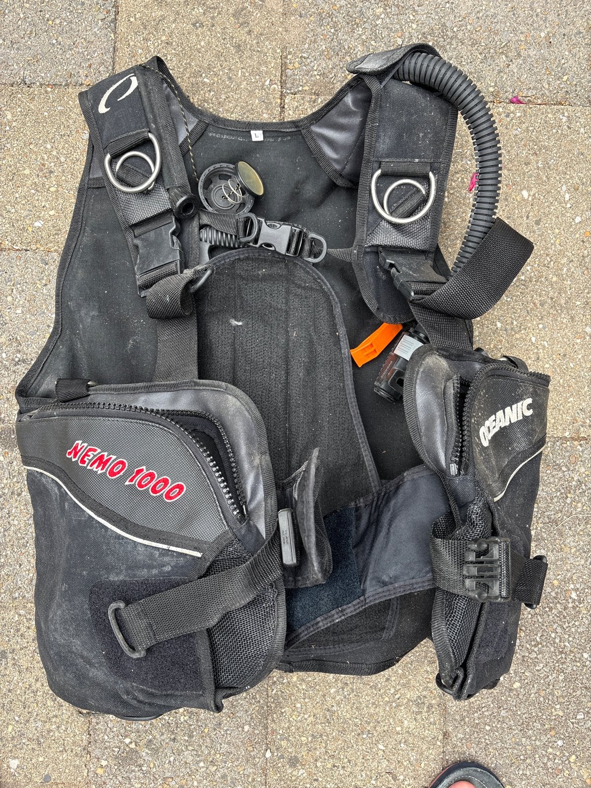 Oceanic Nemo 1000 Trimvest - Gebruikt, Watersport en Boten, Ophalen of Verzenden, Gebruikt, Trimvest of Wing