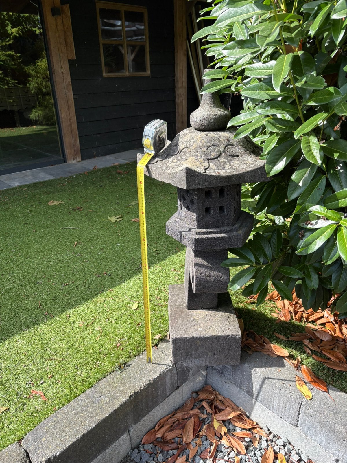 Japanse tuin lampen, Ophalen, Gebruikt